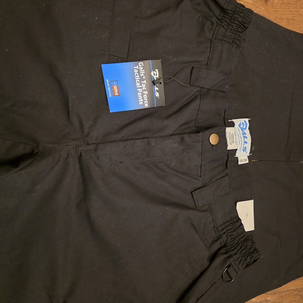 Galls Black Tactical Pants Sz 34x34. NWT - Picture 8 of 8